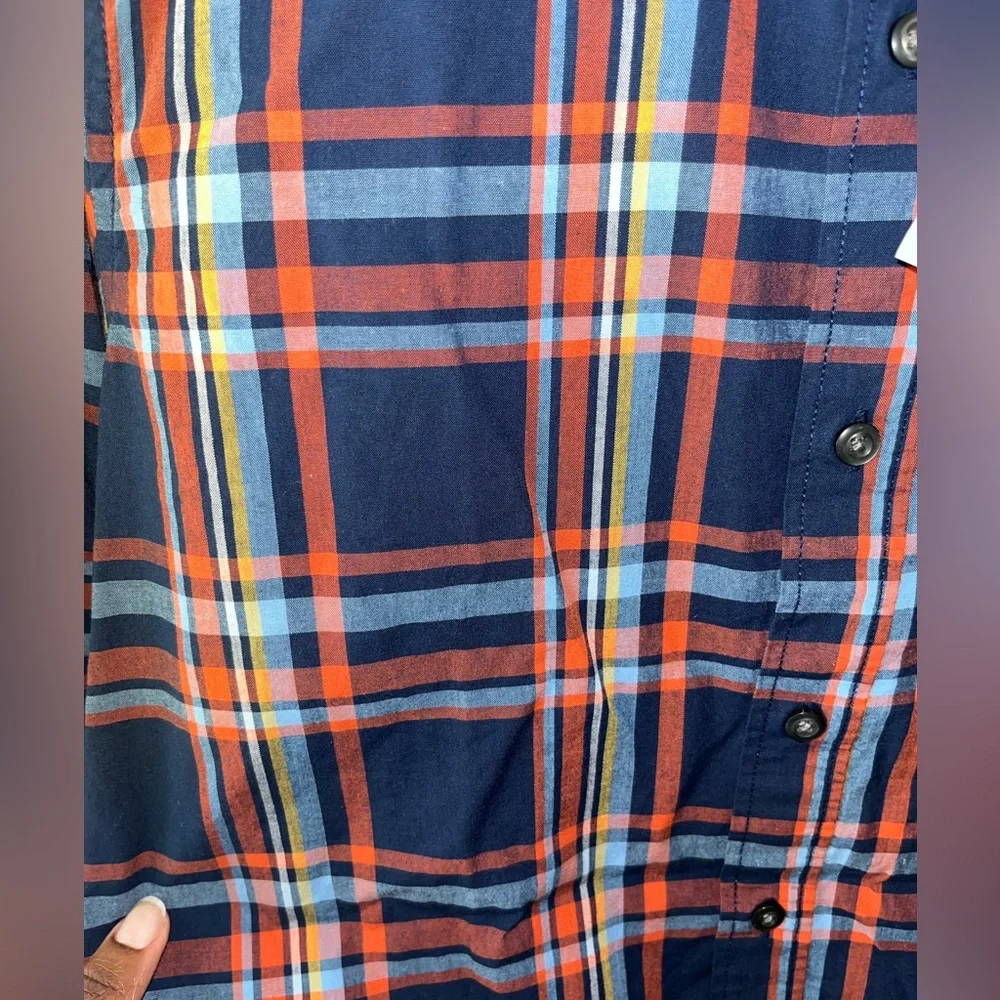 NWT Children’s Place Boys Plaid Dress Shirt - Sz XXL/16